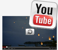 One click to add YouTube videos to your web site.