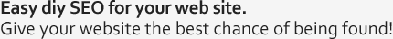Easy DIY SEO for your website.