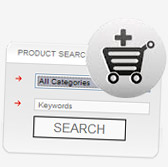 Integrate a shopping cart with ecommerce to your website.