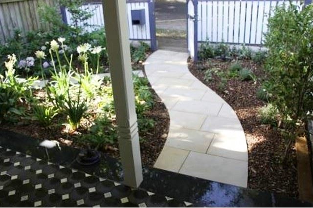 Garden path idea - curving