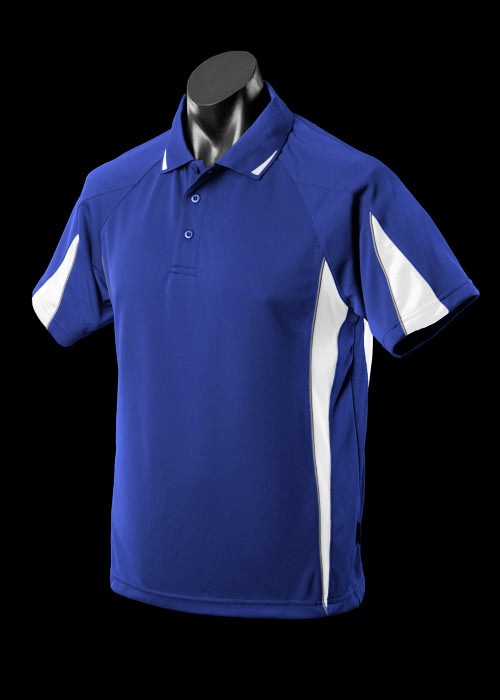 blue polo shirt combination