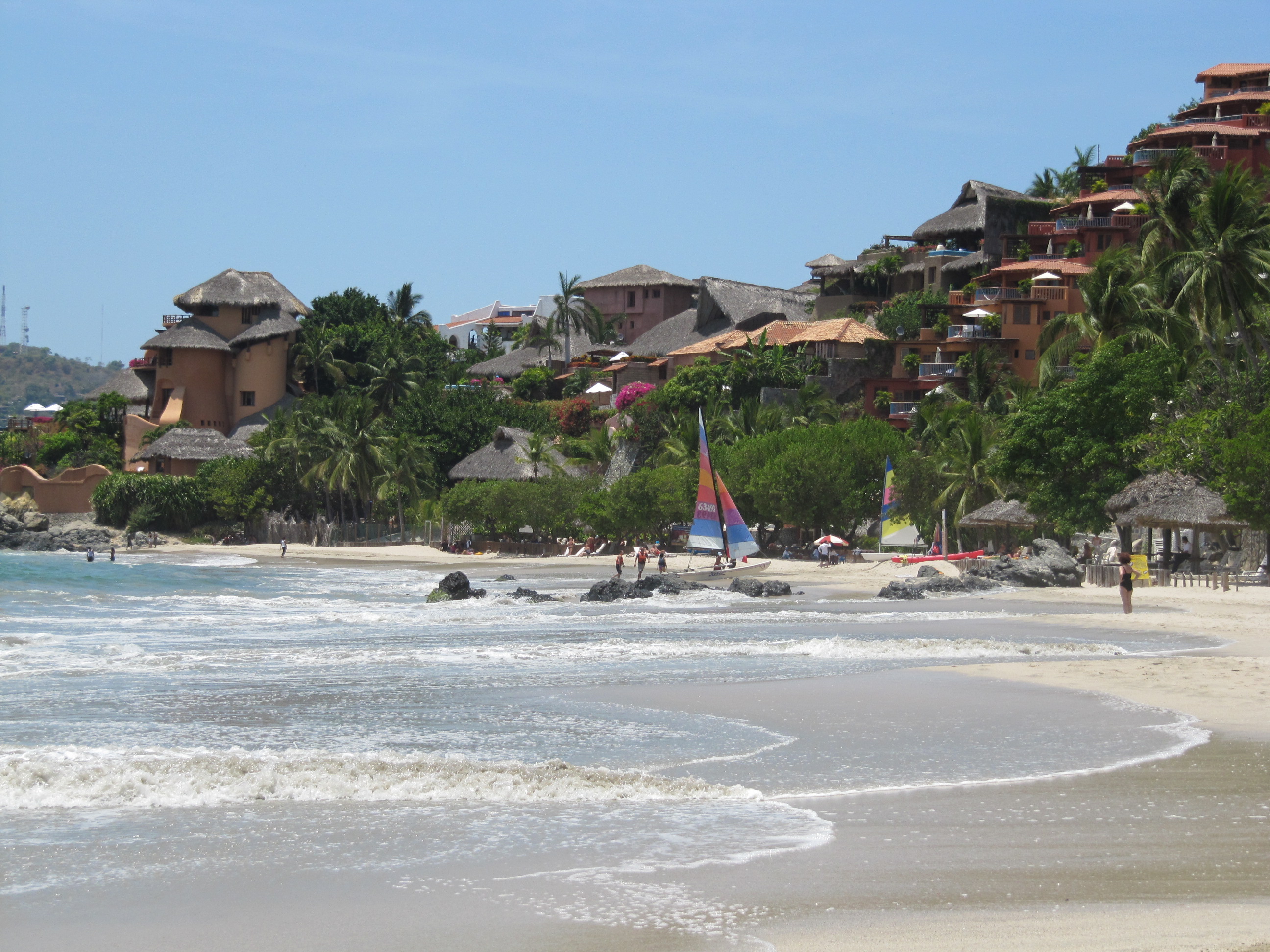 La Ropa Beach Pacific Coast Mexico