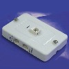 Australia, ADSL, ETSI/T.. DSL018 2+ ADSL CLIPOVER WALLPLATE TE