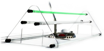 Click to Enlarge - New Products, Training .. STRAIGHT TRAX PUTTING AID Walkerden Golf Australia