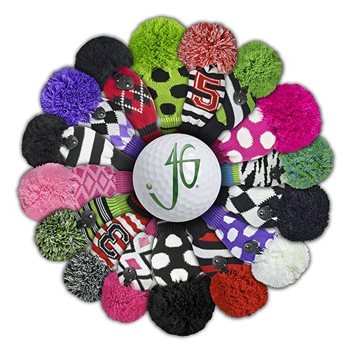 Click to Enlarge "JUST 4 GOLF" KNITTED HEADCOVERS Walkerden Golf Australia