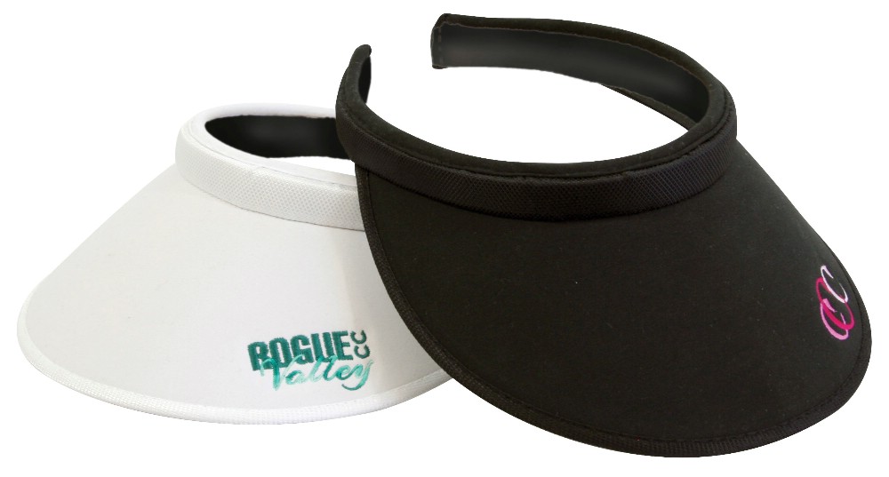 Headwear, Ladies Visors.. GOGIE GIRL PUSH ON FULL SIZE VISOR "MIA