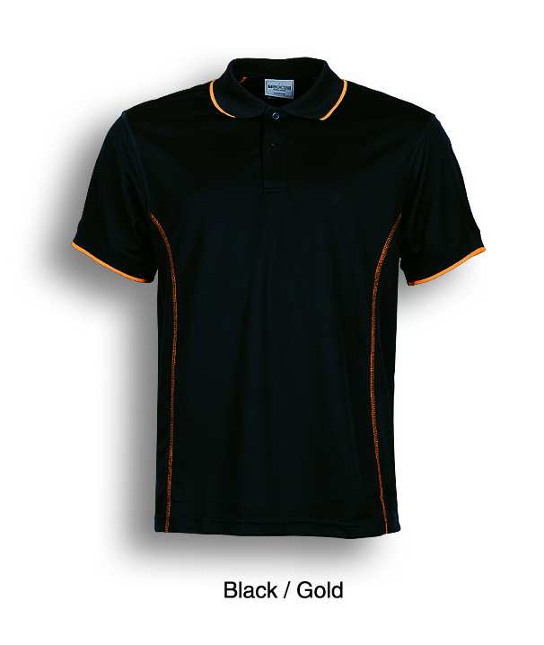 black gold polo shirt