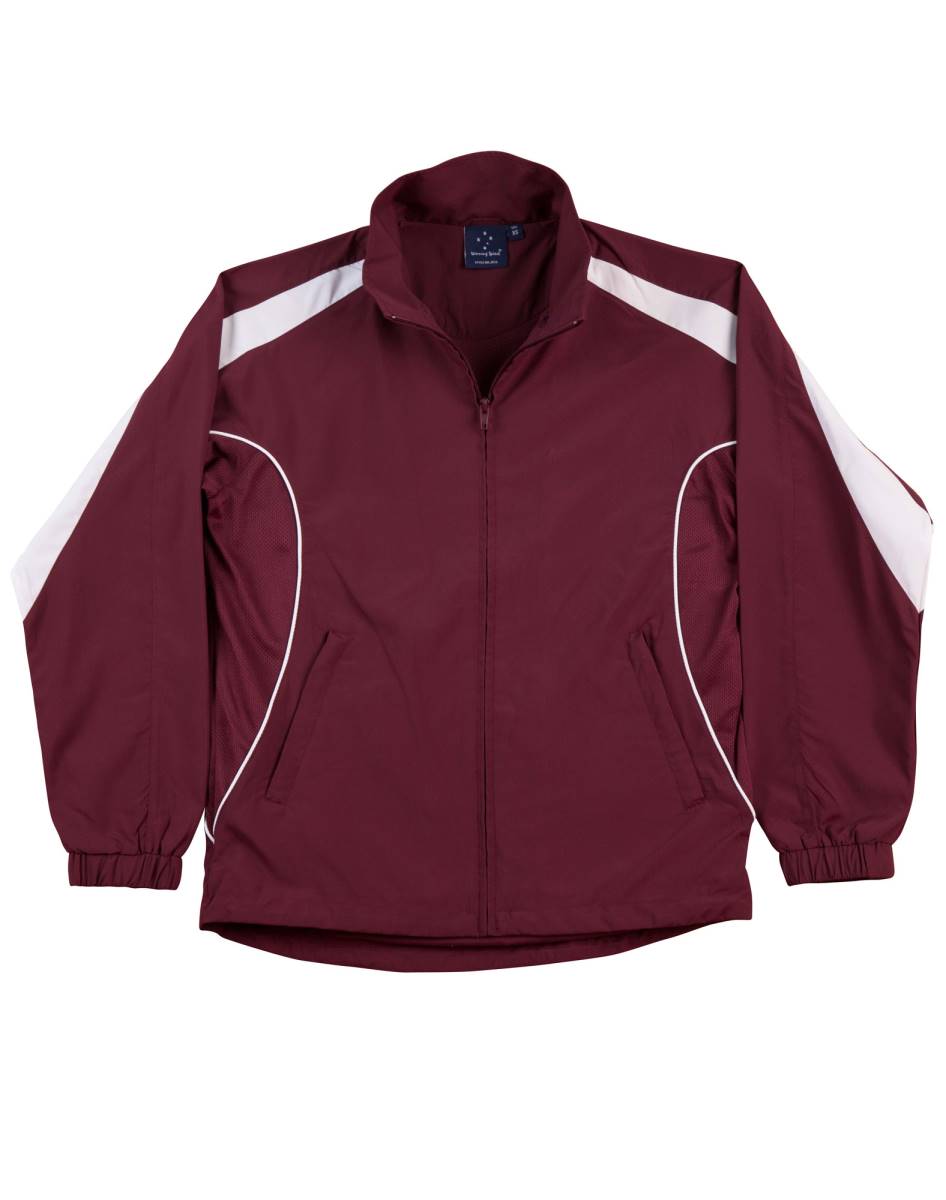 Maroon / White Legend Jacket