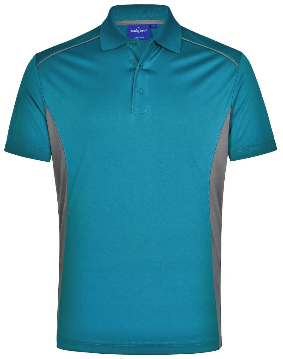Aegean Blue/ Ash PS79 Pursuit Polo shirt