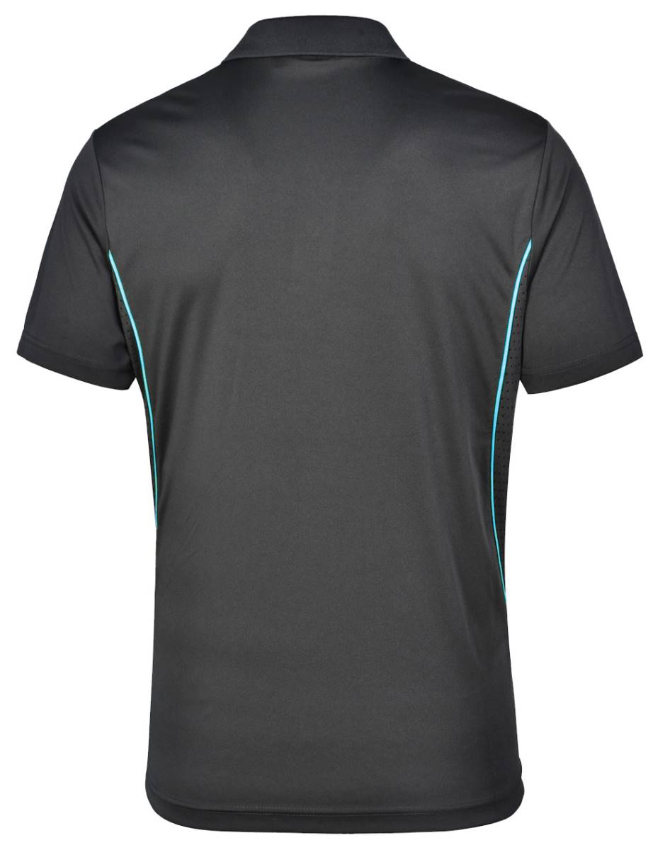 Charcoal /Aqua BACK VIEW 