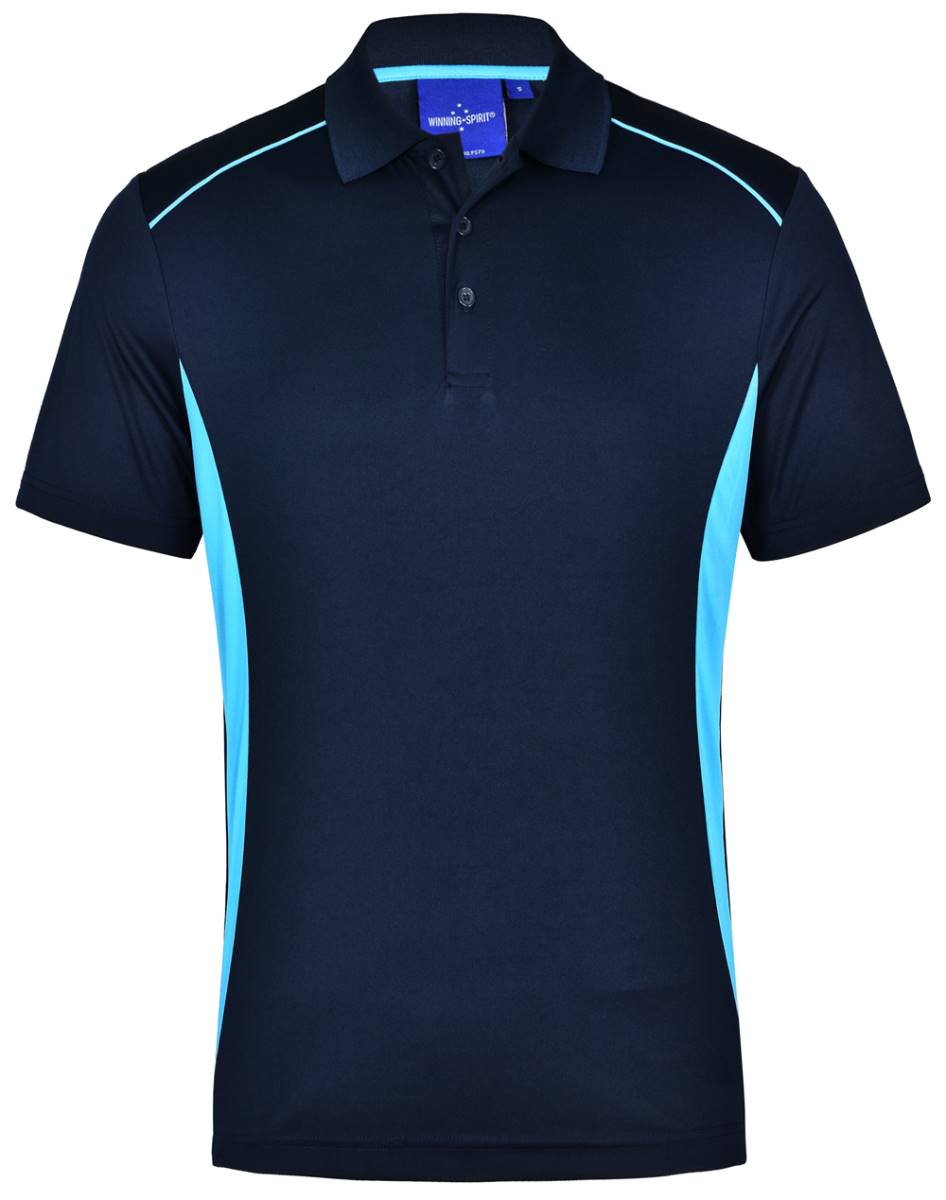 Navy / Aqua PS79 Pursuit Polo shirt