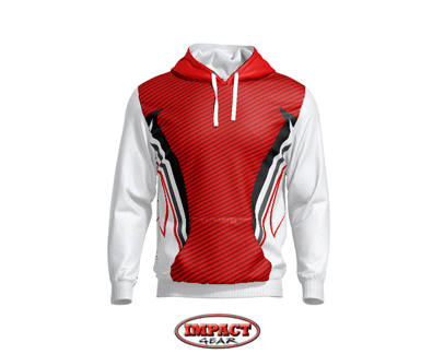 3DH R08 Allover Sublimated print Pullover Hoodie with kangaroo Pocket , custom made