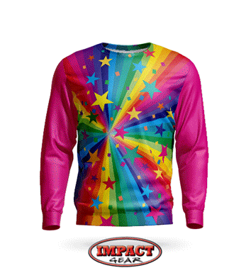 3DS STARS Fully Dye Sublimated Sweat Shirt , Custom made Australia