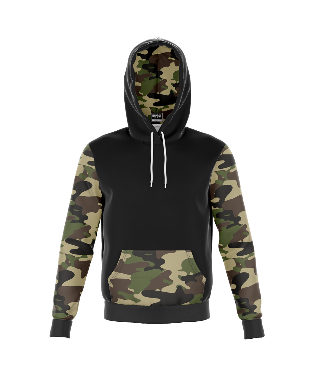 Camo Custom made Pullover Hoodie Sublimation