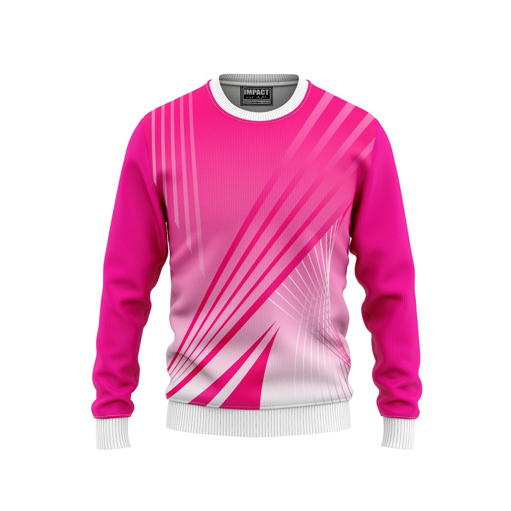 FP 356 Crew neck fleecy Custom made Dye Sub