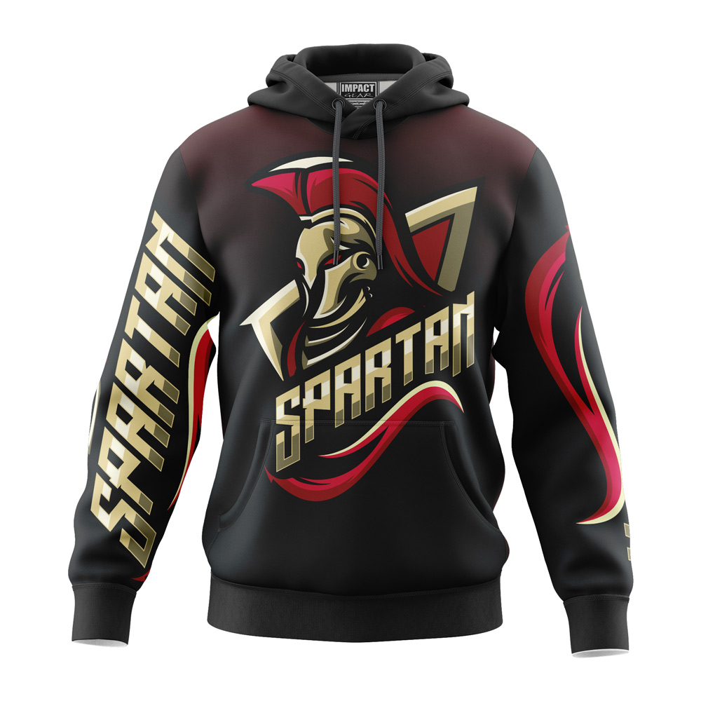 Spartan Sublimated Hoodie Fleecy