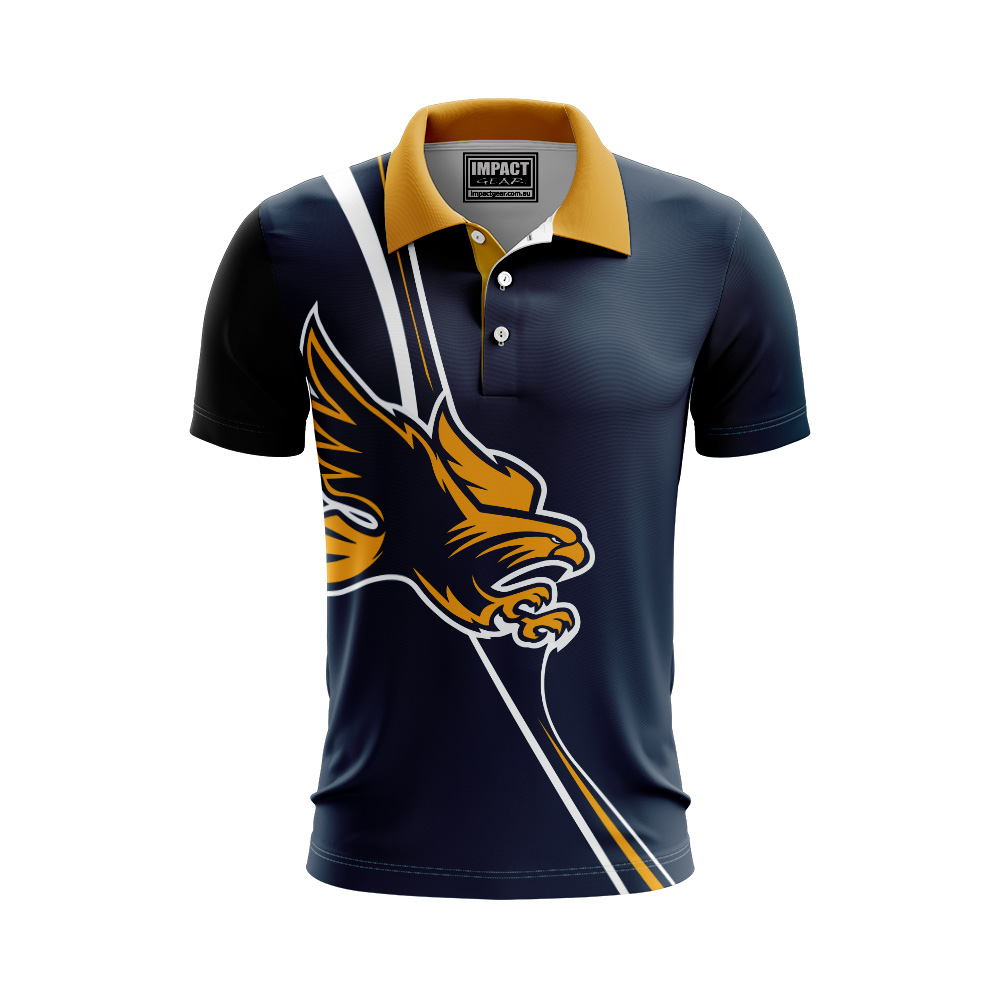 Eagles Design Add your logo, Sublimated Polo shirt