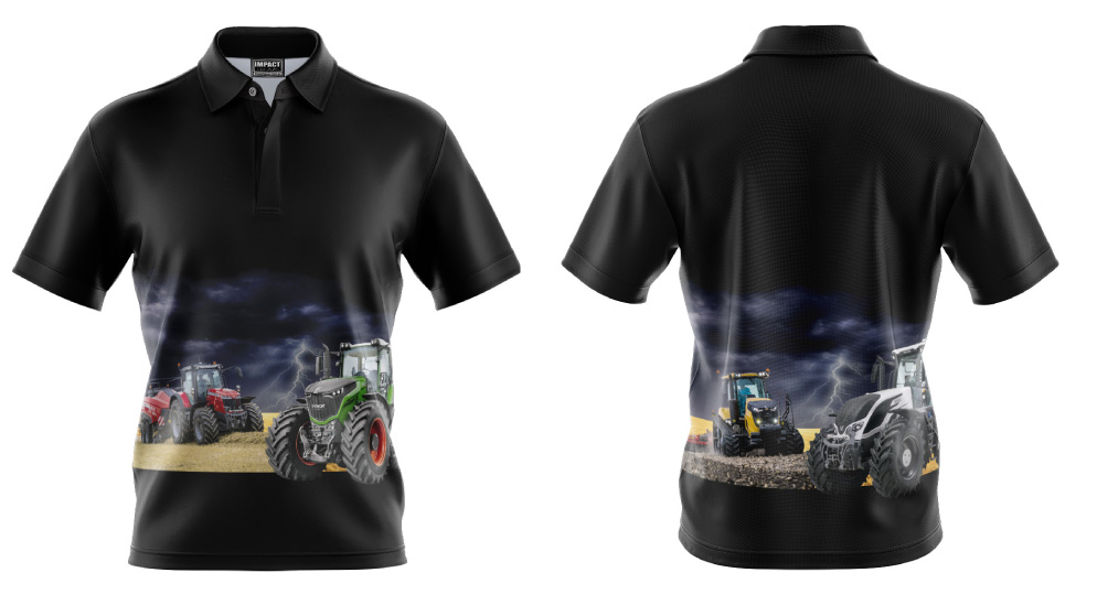 Custom design Sublimation polo shirt