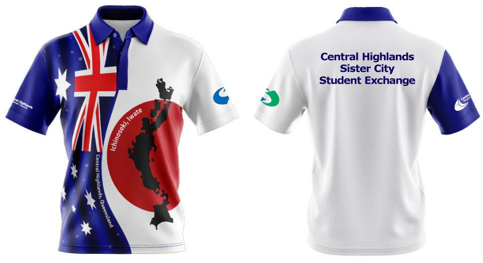 Dye Sub Custom made Polo shirt impact gear