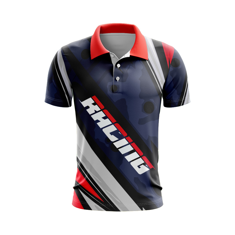 Cool Design Sublimated Printed Polo shirt Racing Design
