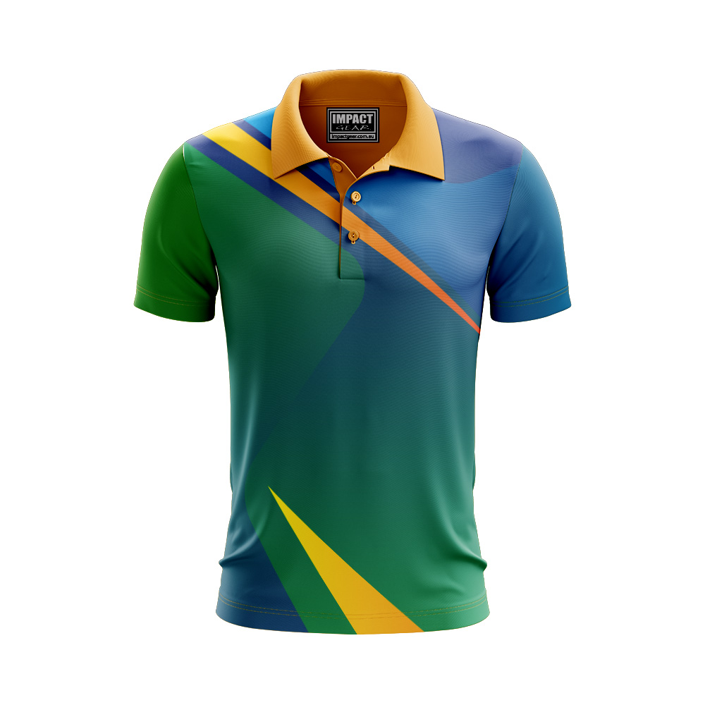 Impact gear Sublimated Custom made Polo shirts