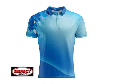 3D 3  Fully Dye Sublimated Cool Dry Polo shirt, Golf , Light weight,