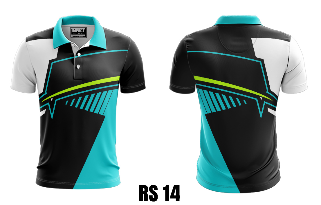 Impact gear Custom made Fully Dye Sublimated Polo shirt Designs