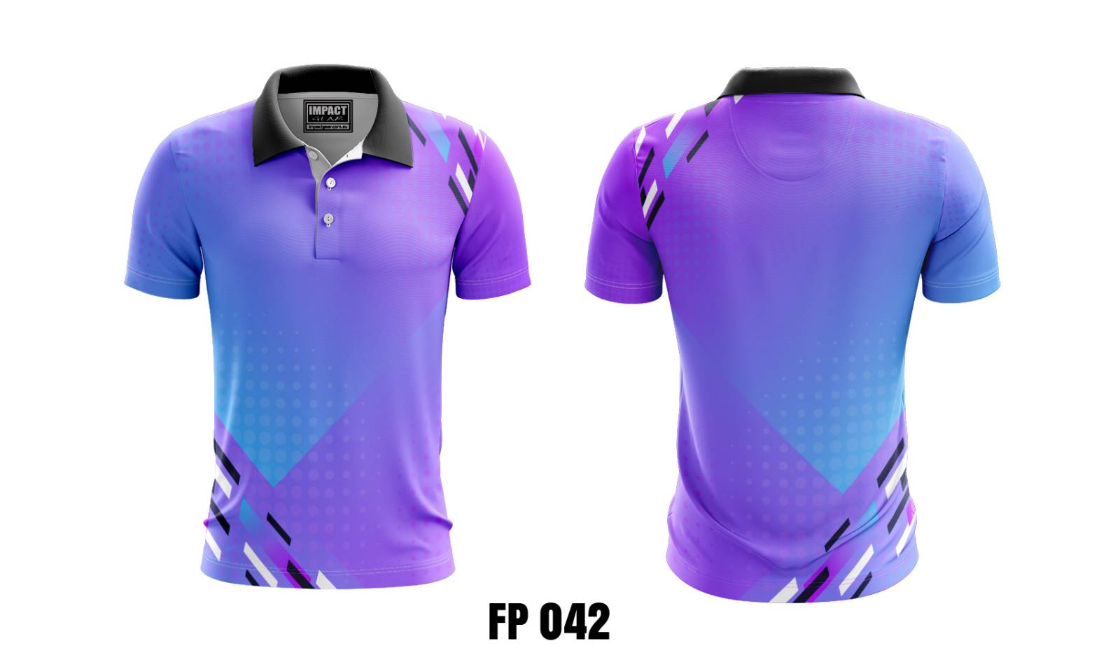 FP 042 Sublimated Polo shirt Design