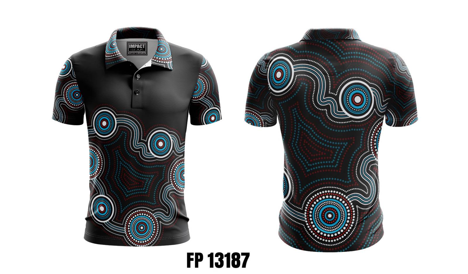 FP 13187 Sublimated Polo shirts 