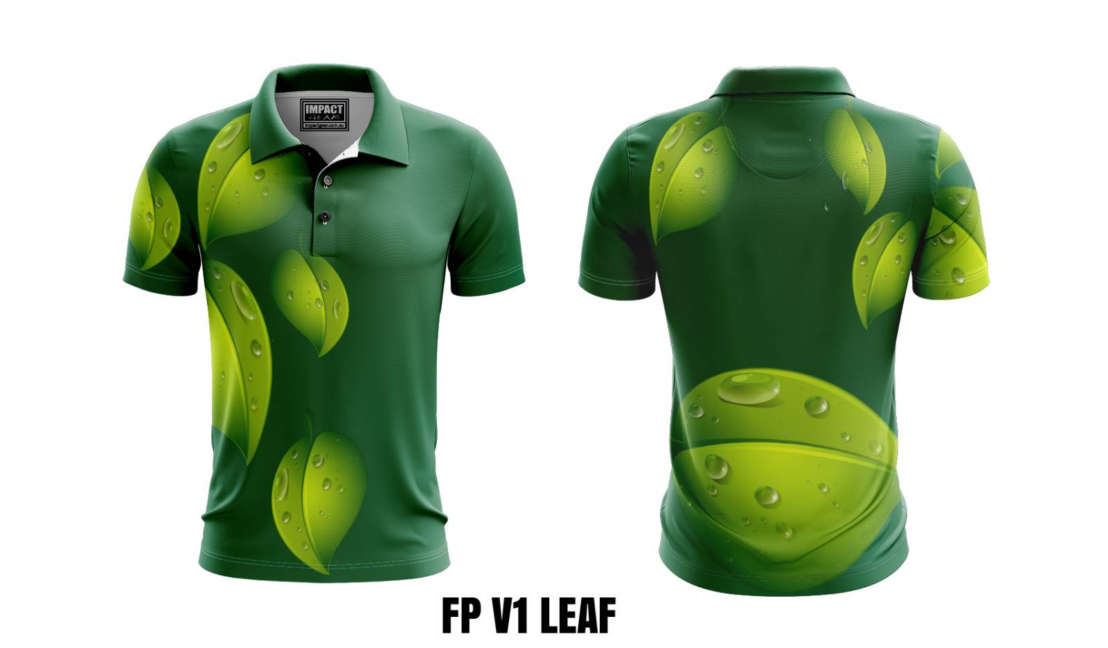 FP V1 Leaf Polo shirt custom made