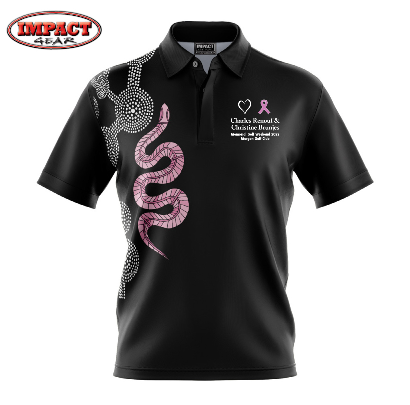 Custom made sublimated polo 