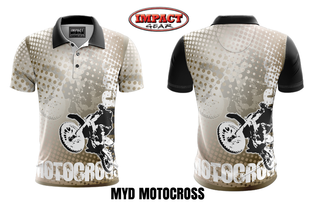 MYD Motorcross Fully Dye Sublimated Shirt, Custom made, Dirt bike