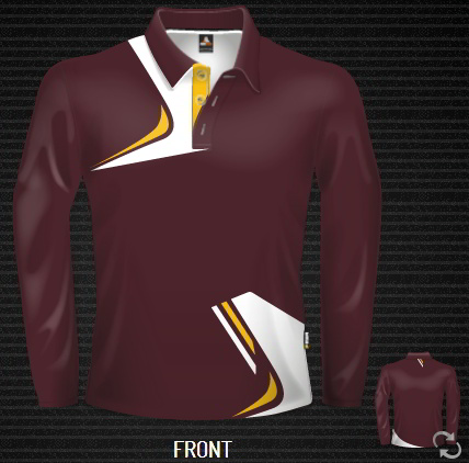 Moto LS Dye Sublimated Long Sleeve Polo shirts