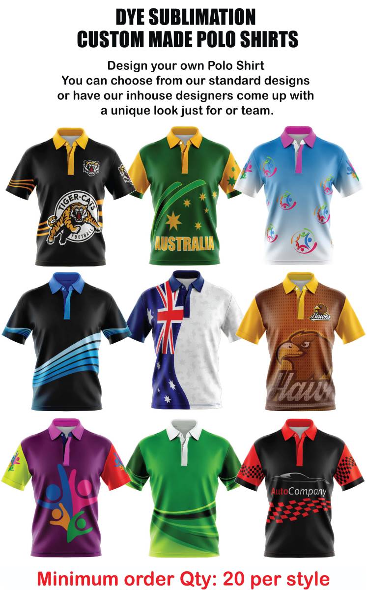 custom polo jerseys