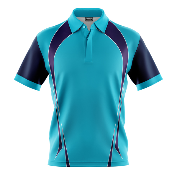 Dye Sublimation Polo Shirt , DS069A  Aqua nAVY, cUSTOM MADE
