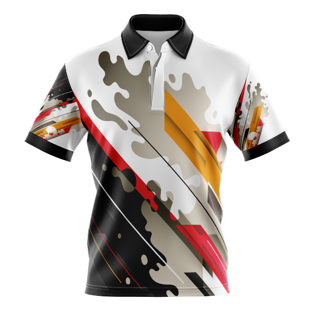Dye Sublimated Polo Shirt Mult Colour Ab