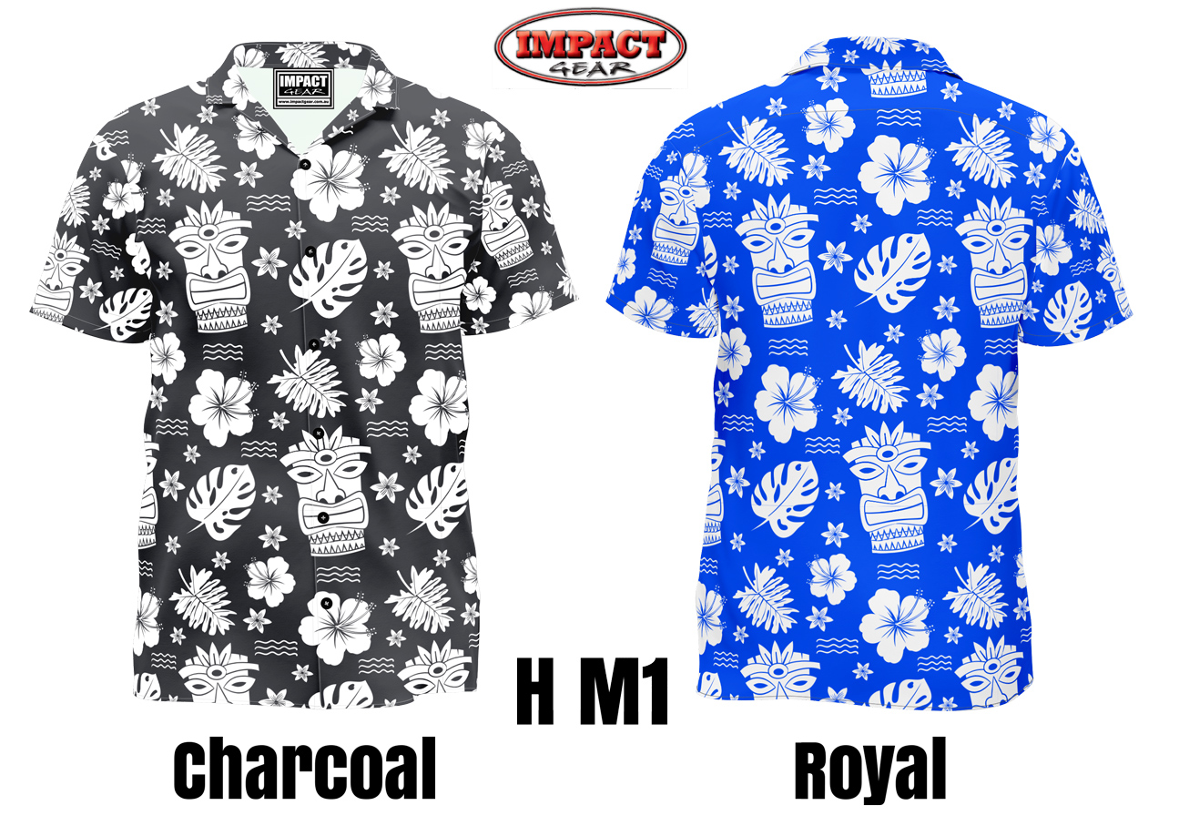 H M1 Charcoal or Royal Shirt. 