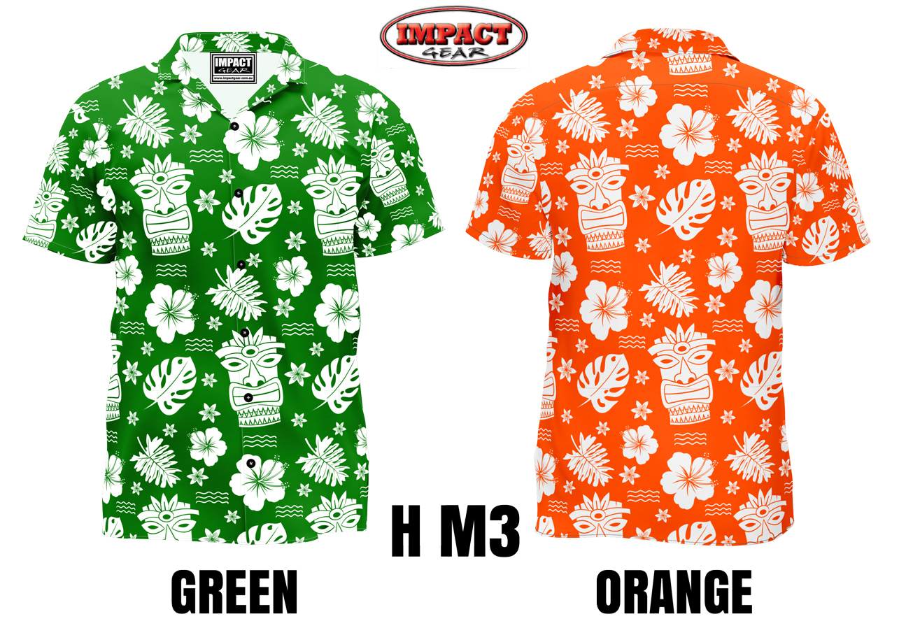H M3 Green or Orange Custom made Shirts 