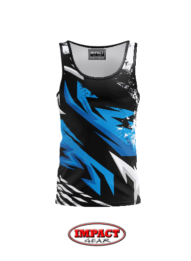 3DS R47 Grunge Design Fully sublimated Singlet, Tank Top, Custom made Australia