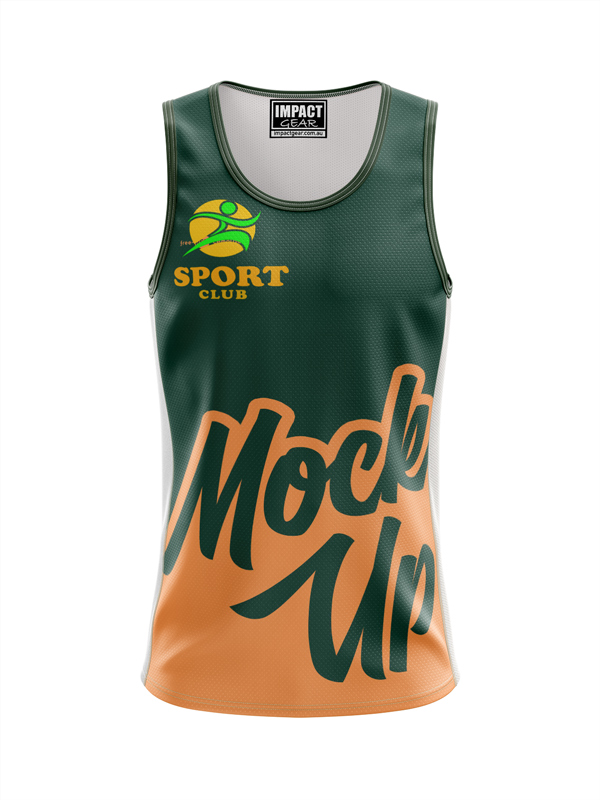 Fully Sublimated Singlet Sports Club Cool Dry 