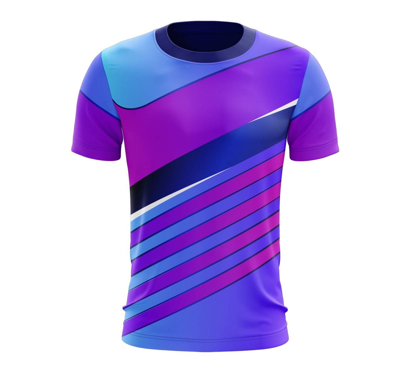 klt 47 fULLY dYE sUBLIMATED t-SHIRT cUSTOM MADE Purples