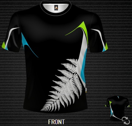 Sublimate T-shirt Kiwi