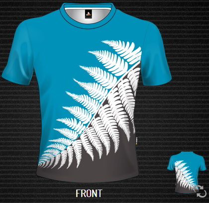 Sublimated T-shirt Leaf