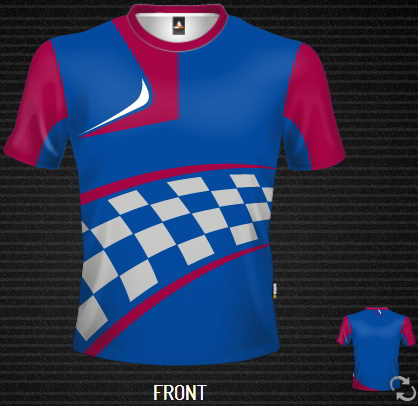 sublimated T- shirt Moto Grid Tee