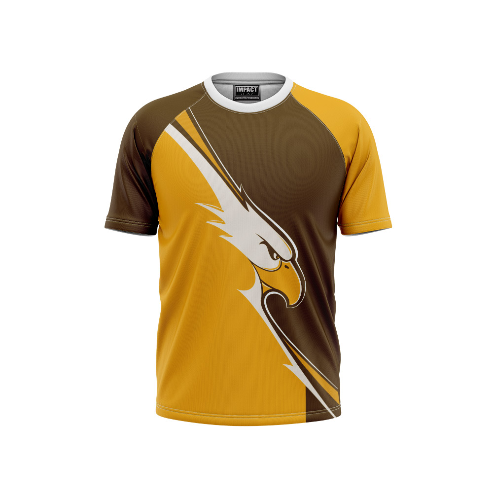 Hawks Design sublimated T-shirt Coolmax Quick dry 