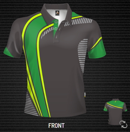 DS Swoosh sublimated polo shirt