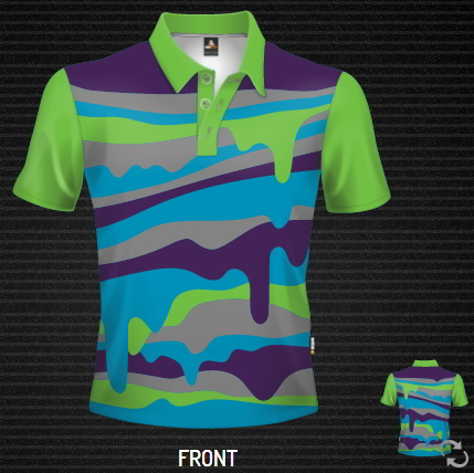 DS Tidal Polo sUBLIMATED Polo Shirt
