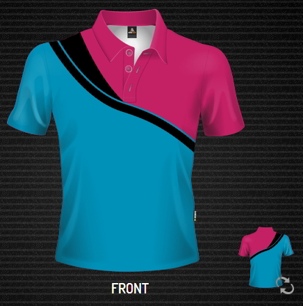 Impact Gear Dye Sublimated Polo Shirts Custom Made Cool Dry Singlets T Shirts Design Your Own Polo Shirts