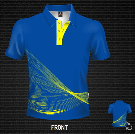 Dye Sublimation Polo Shirt, DS Draft, Sunshine Coast