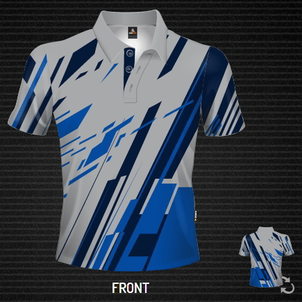 DS Shard, Sublimated Polo Shirt, Custom made, Cool Dry